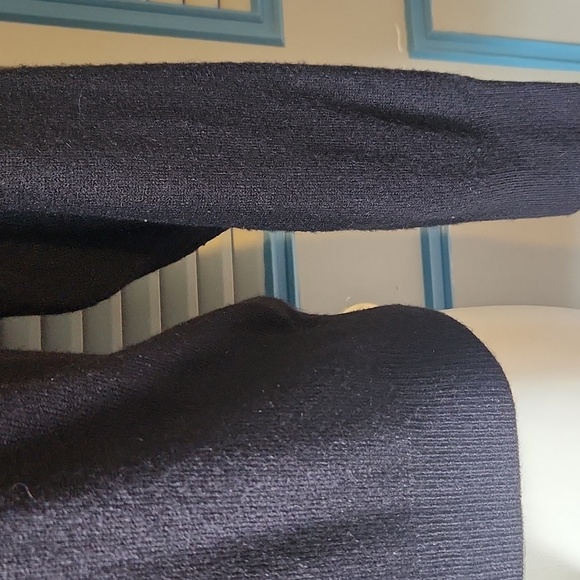 Vintage Designers Originals Black Half-Zip Sweater - Picture 7 of 10